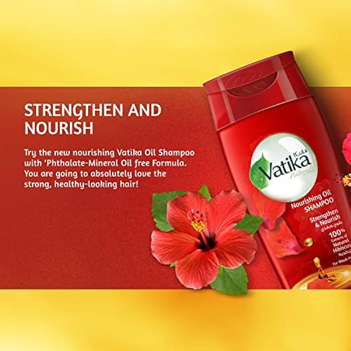 Vatika Naturals Nourishing Oil Shampoo - Hibiscus - 425ml - Image 4